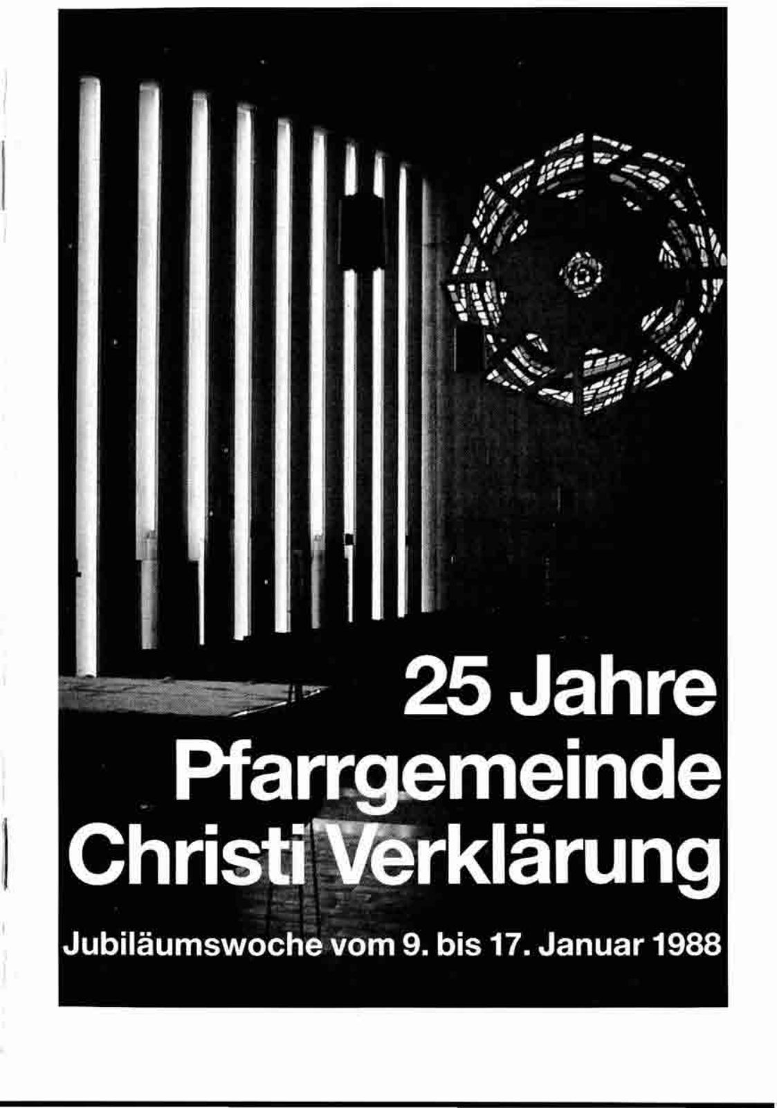 25 Jahre Christi Verklärung